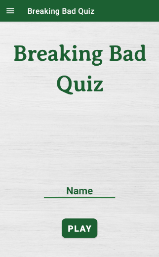 Breaking Bad Quiz