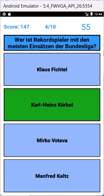 Fußball Quiz Deutschland Frage 1