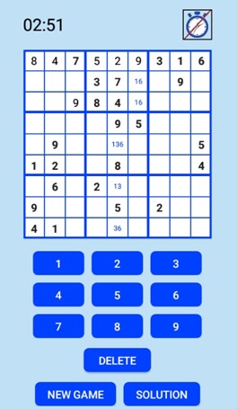 Android Sudoku for Pros App Grid 2