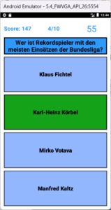 Frage zum deutschen Fußball