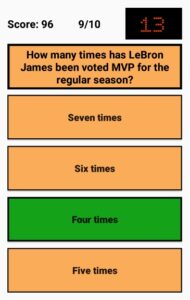 A question about the NBA