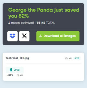 TinyPNG conversion example